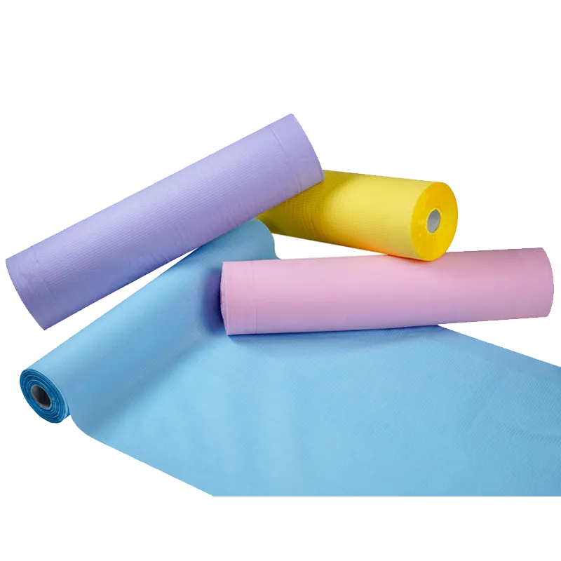 Dvoslojni podmetači na rolni 0,58x100m,bez perforacijaBijela