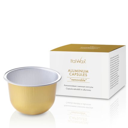 ITALWAX GloWax alumijiske kapsule za vosak 5 kom.