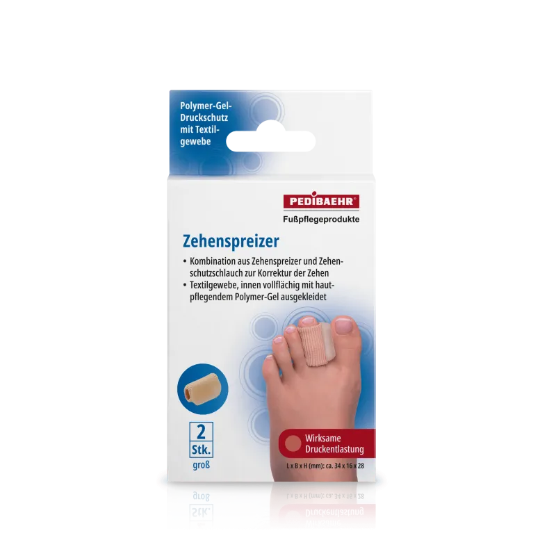 PEDIBAEHR Separatori za prste, veliki, 1 pakiranje (2 kom.)