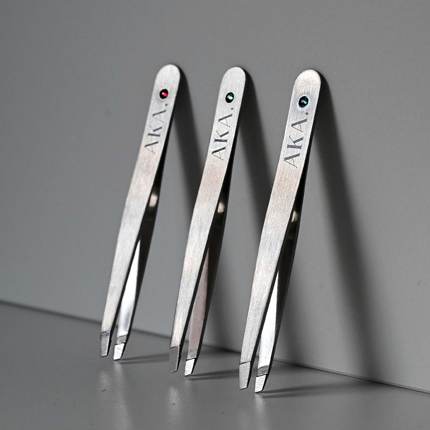 Pincete Cristal Line LUX Crveni kristal