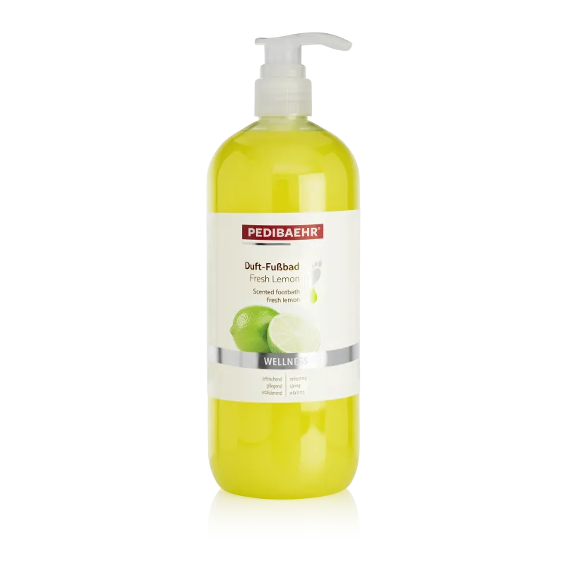 PEDIBAEHR Wellness mirisna kupka za stopala svježi limun s pumpicom 1000 ml