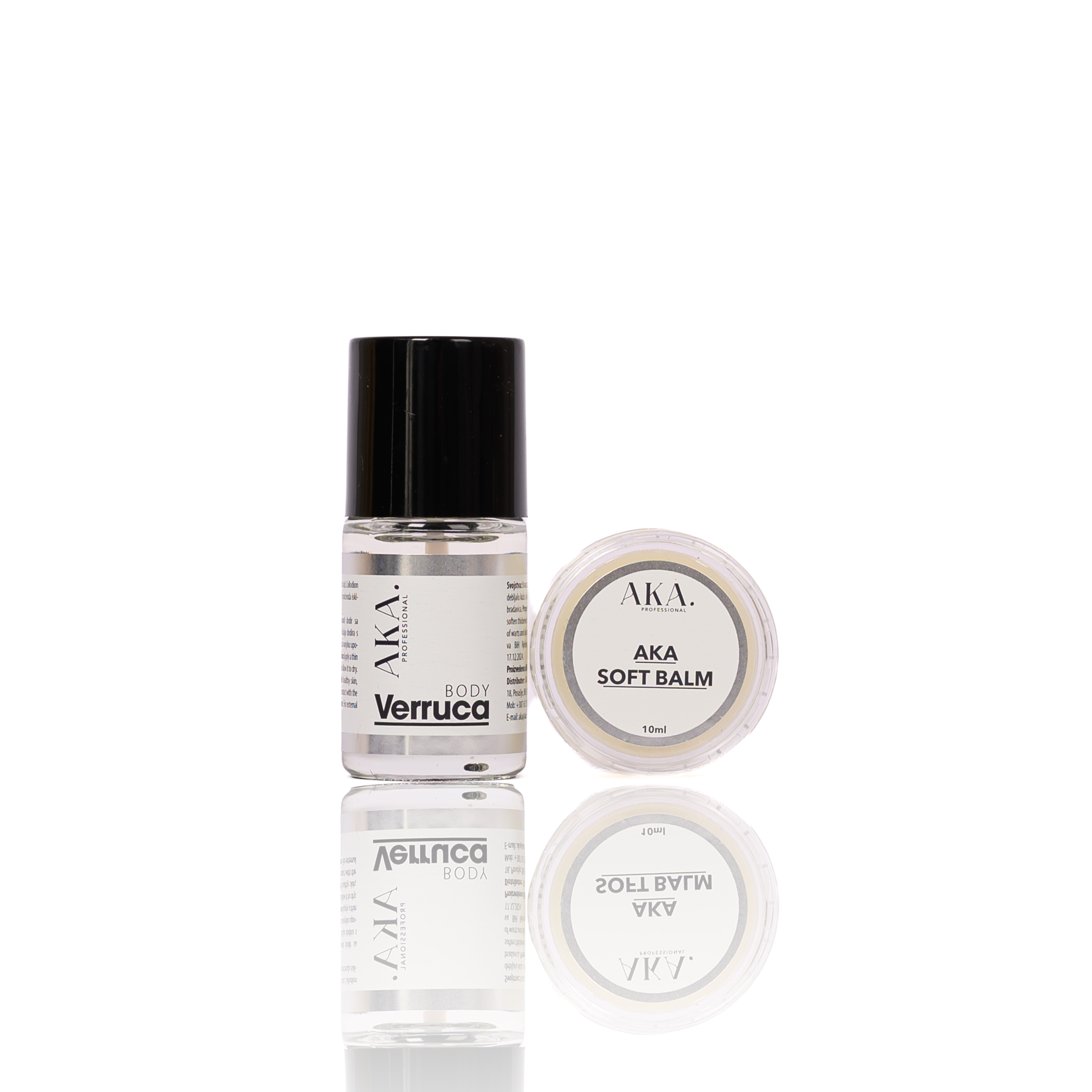 AKA Verruca Body profesinalna otopina za tretiranje bradavica 12 ml & AKA Soft Balm 10 ml