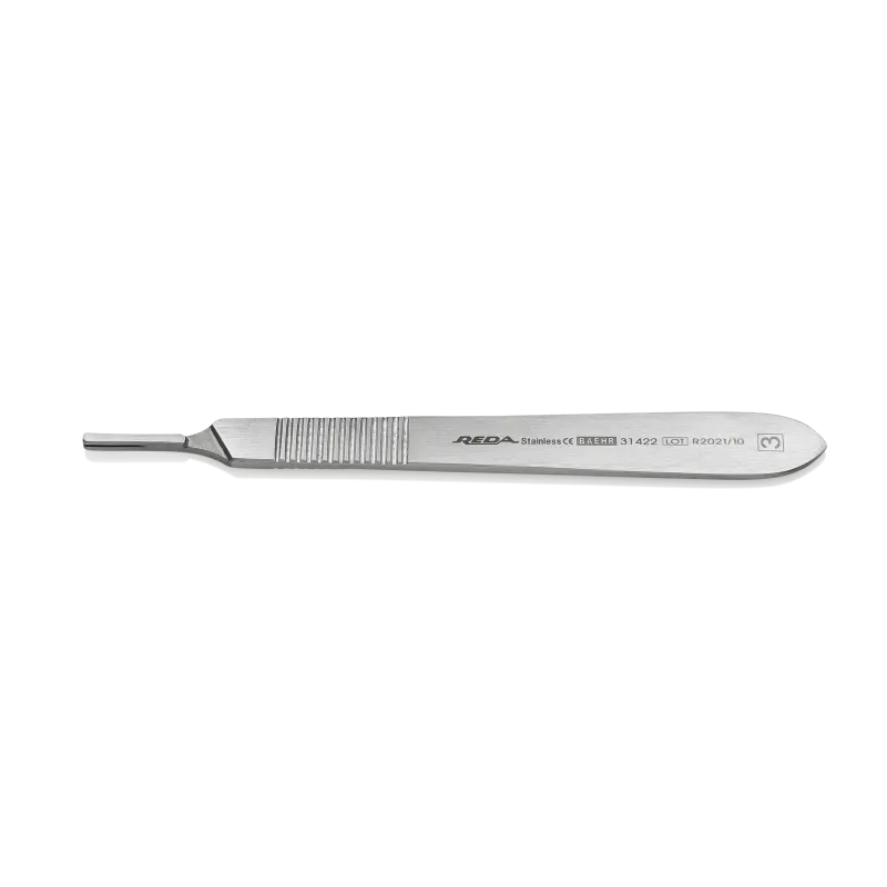 BAEHR Drška skalpela tip 3, 12,5 cm, ravna