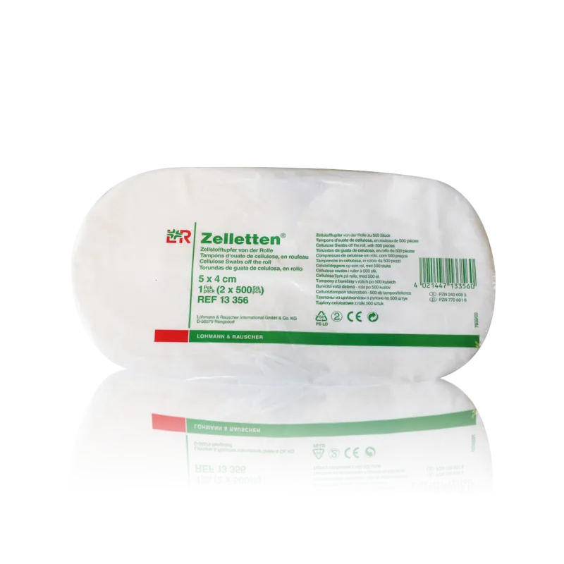 BAEHR Celulozni tupferi 4 x 5 cm (2 role od 500 u vrećici)